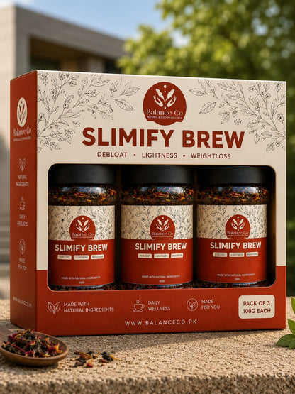 Slimify Brew - Weight Loss Tea x 3